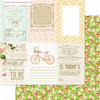 Papier do scrapbookingu dwustronny 30,5 x 30,5 cm GROWING UP GIRL 12 szt. webster`s pages
